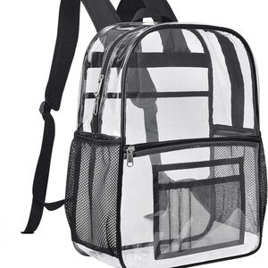Clear backpack ( brand new )
